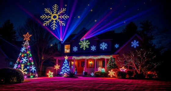 top outdoor holiday light projectors