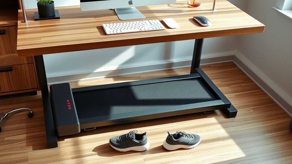 top under desk treadmill options