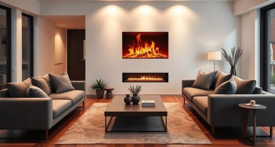 top ventless electric fireplaces