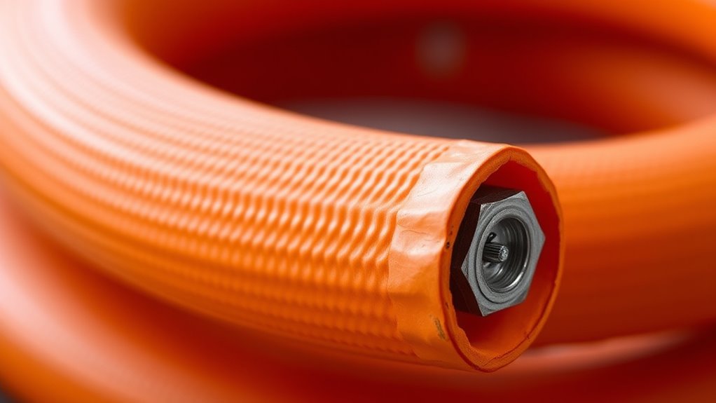 trim hydraulic hose length