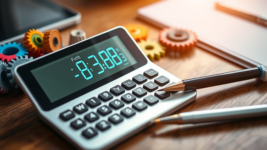 using gear calculation tools