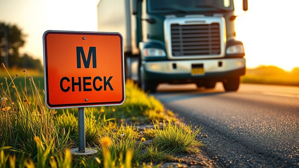 vehicle inspection prior to travel