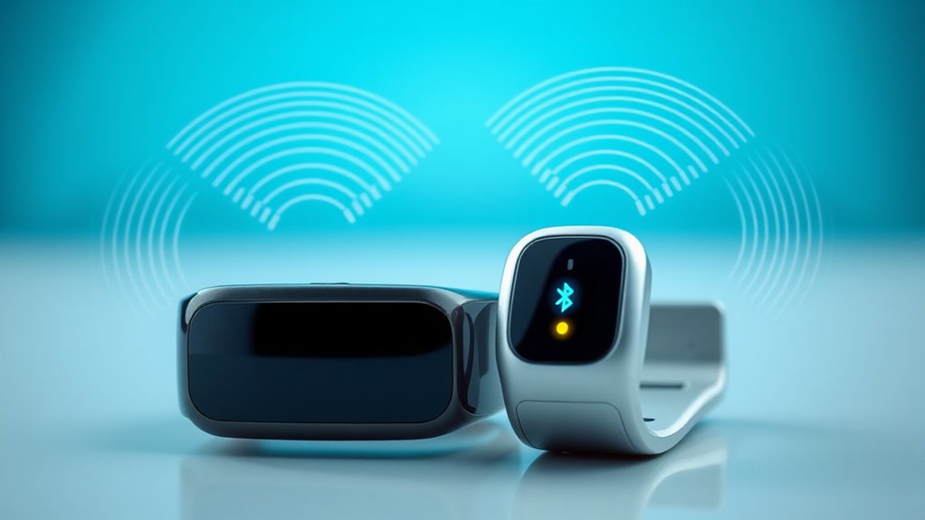 wireless fitness device connections