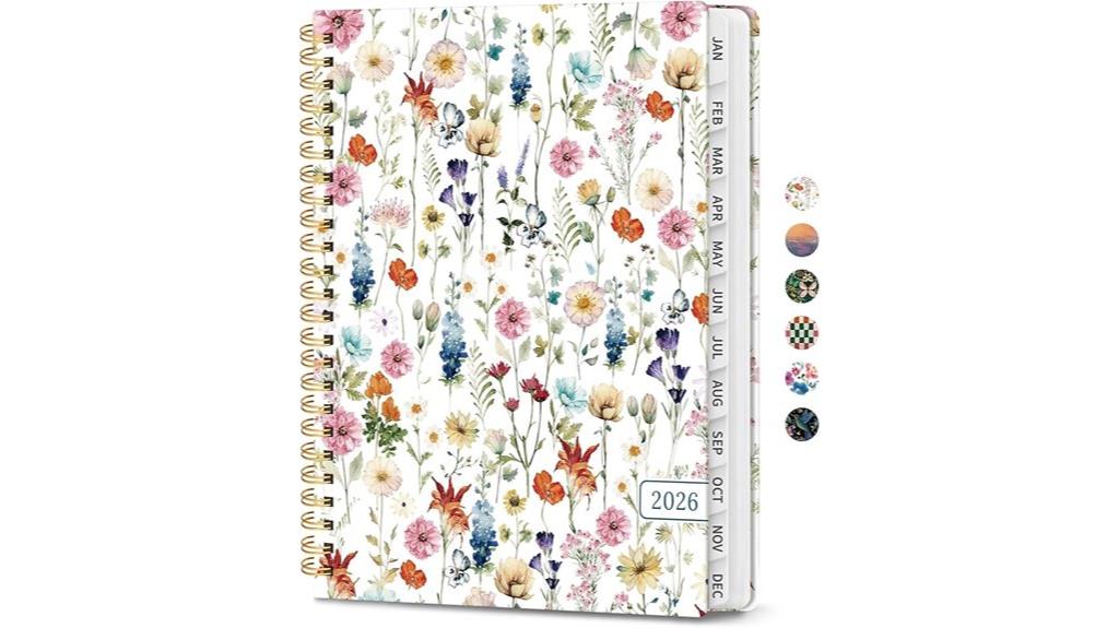 2026 tabbed pocket planner