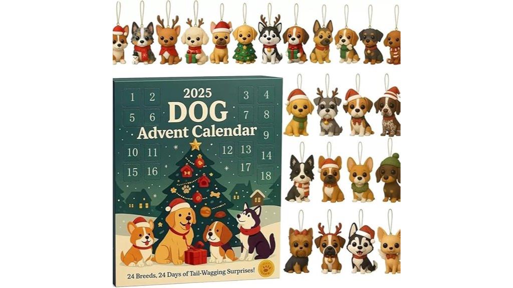dog christmas advent calendar