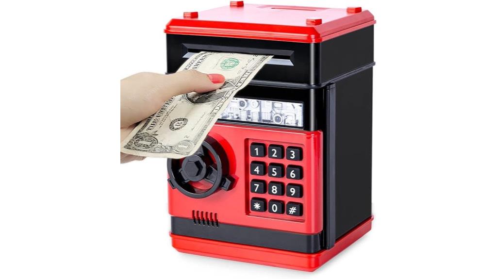 electronic piggy bank savings