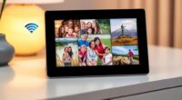 email enabled digital photo frames