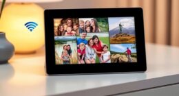 email enabled digital photo frames