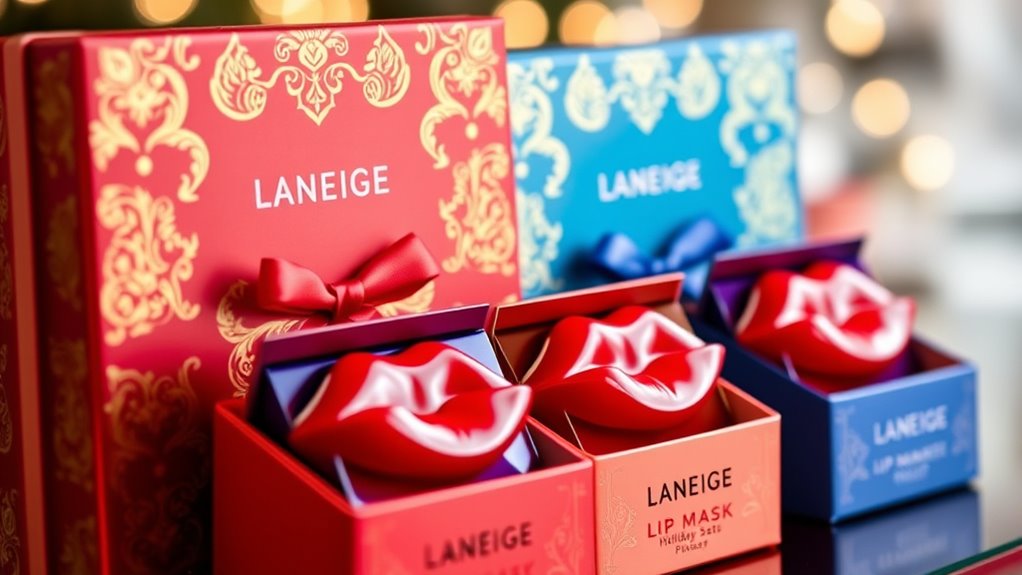 holiday lip mask sets