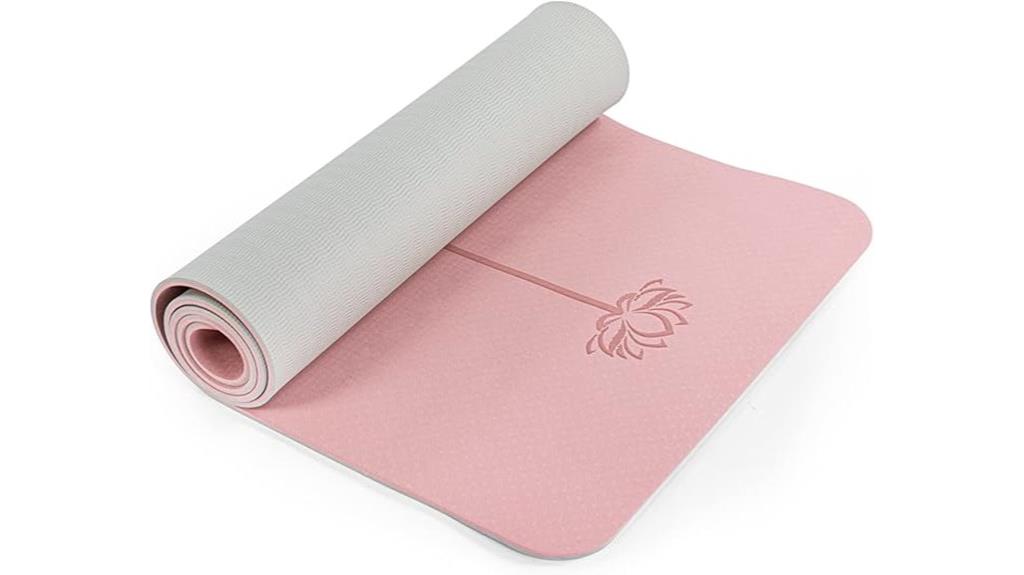 non slip pilates mat bundle