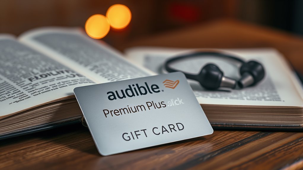 personalized audible gift selection