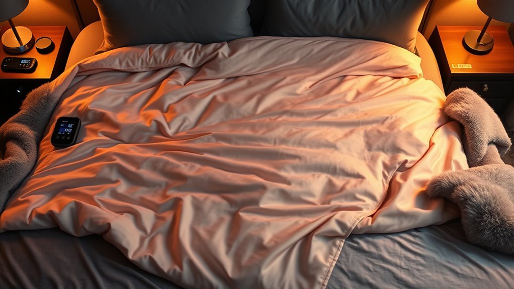 top dual control king blankets