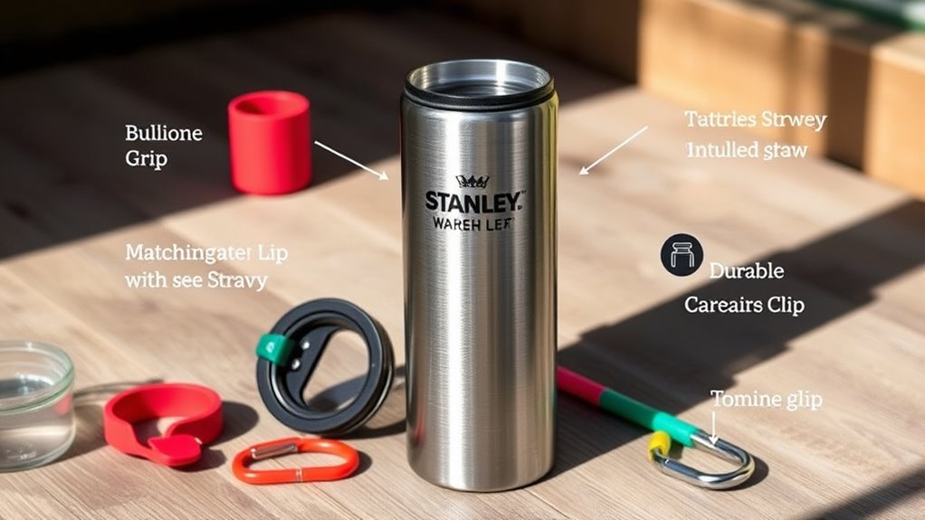 top stanley tumbler accessories