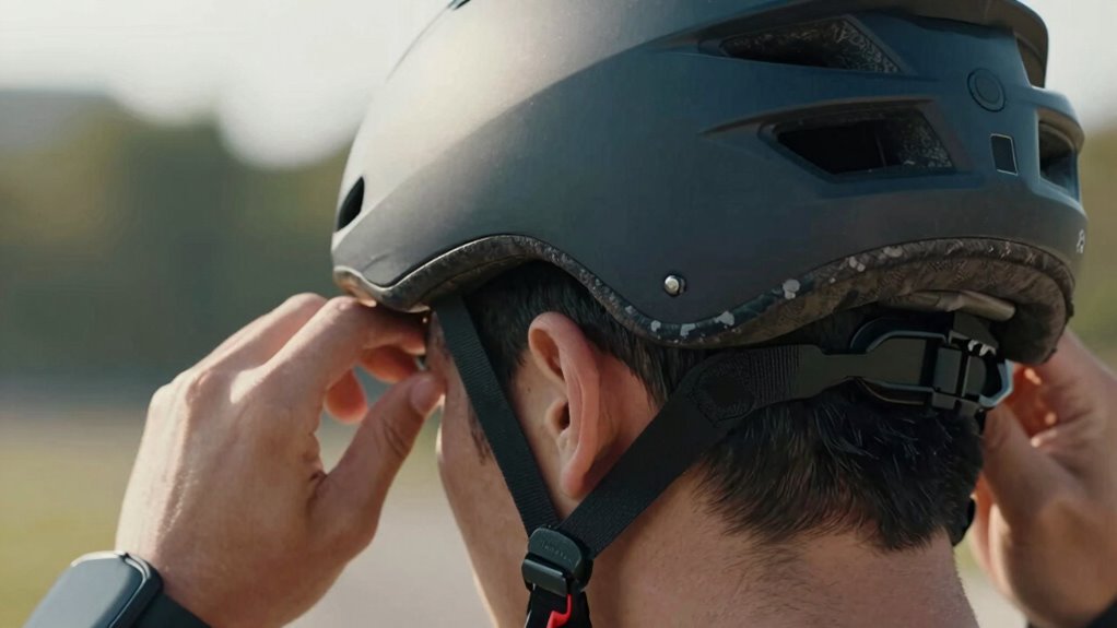 adjust helmet for safety