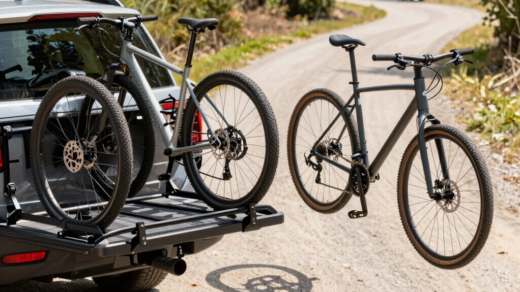 bike rack style differences