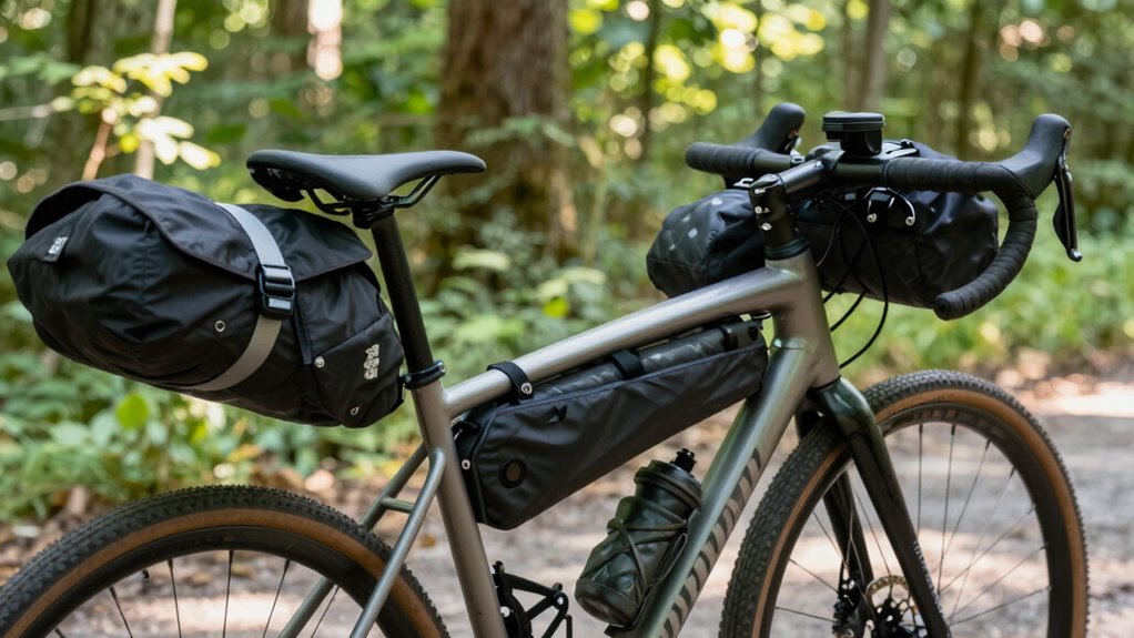 ergonomic bikepacking gear selection