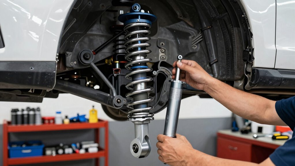 inspect shocks and springs