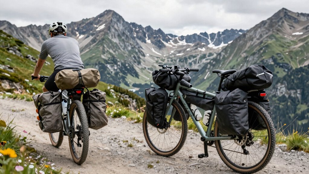 panniers vs bikepacking bags