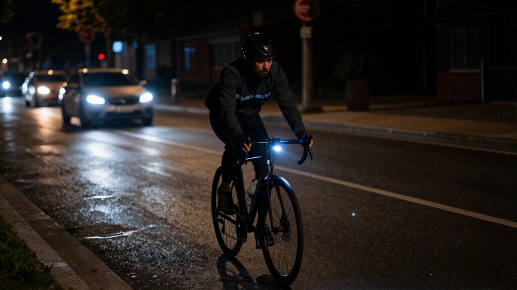 prioritize visibility with lights