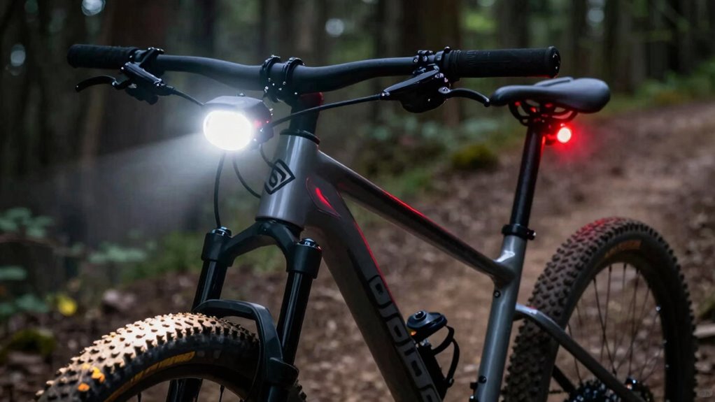 proper bike light mounting
