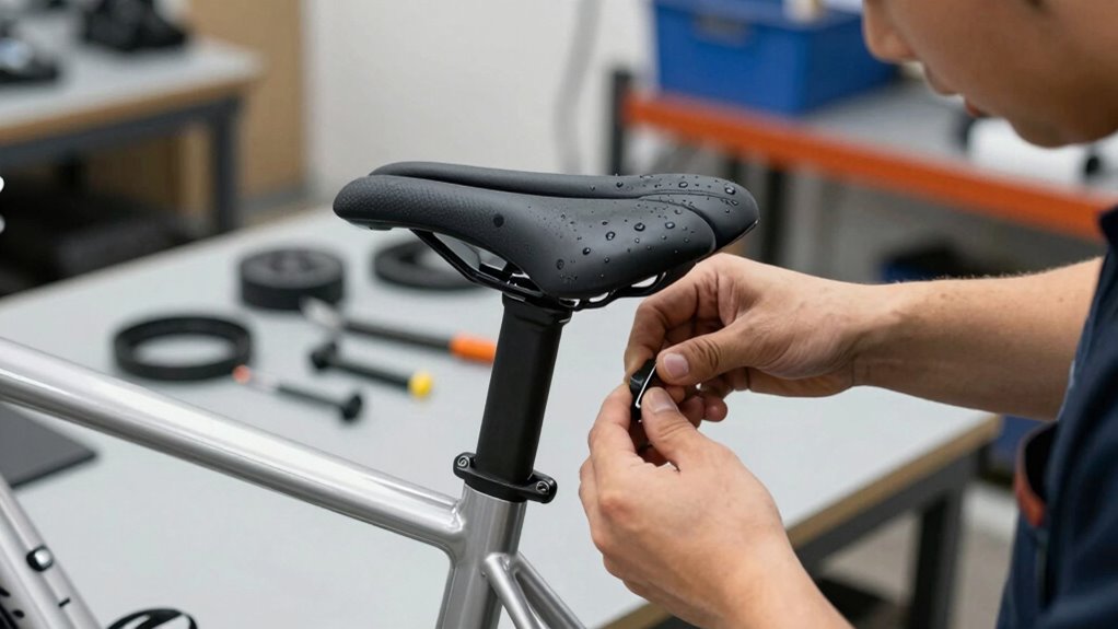 proper saddle installation technique