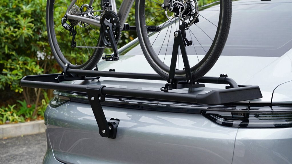 protective hitch bike rack installation