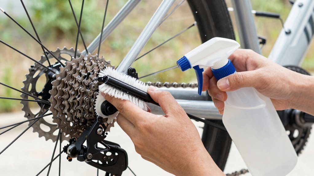 quick mess free drivetrain cleaning