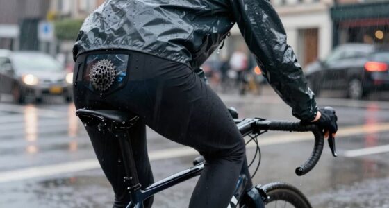 rain gear eases commute