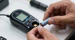 replacing power meter batteries