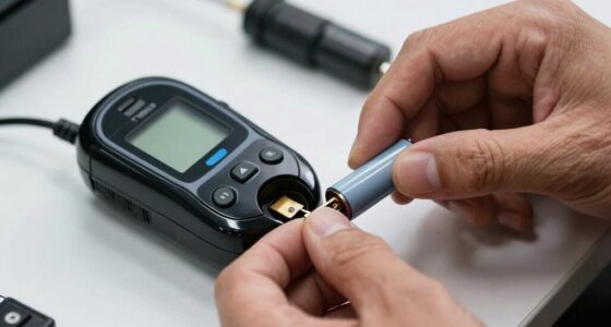 replacing power meter batteries