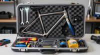 securely pack bike tools