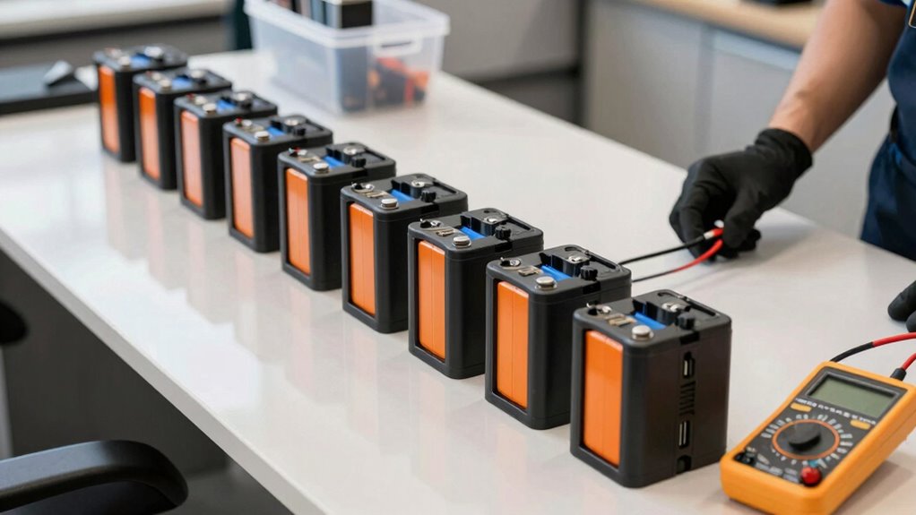 store batteries properly and maintain