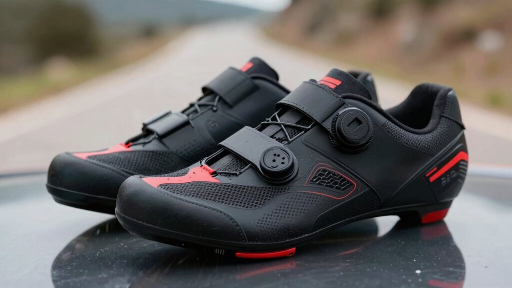 choosing comfortable compatible cycling shoes