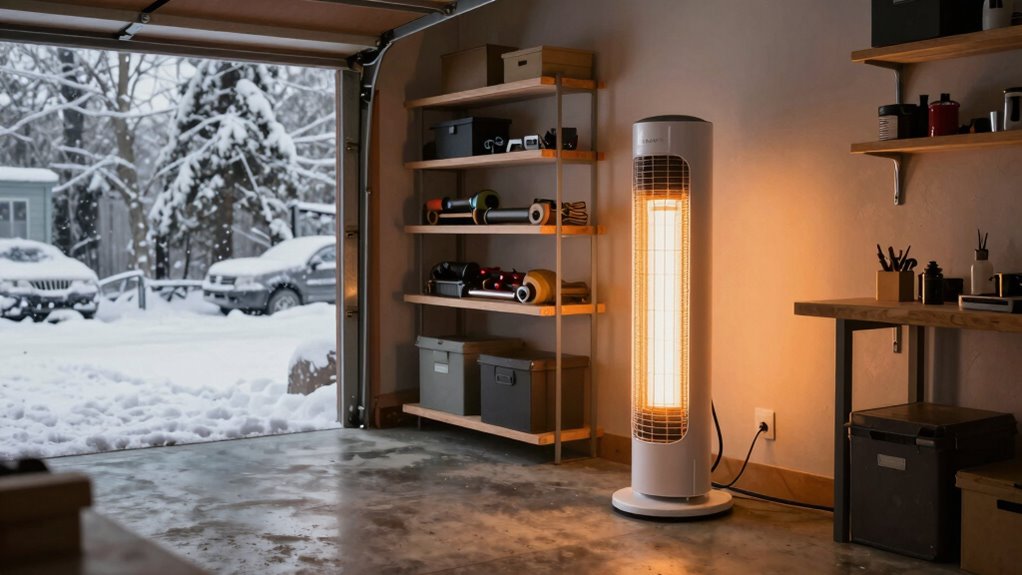 garage heater selection criteria