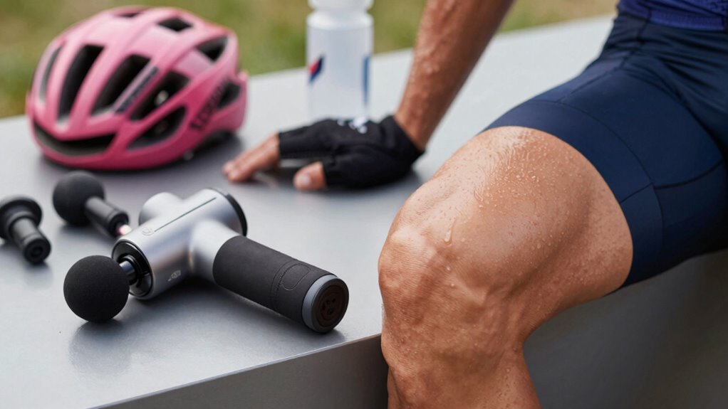 massage guns for cyclists