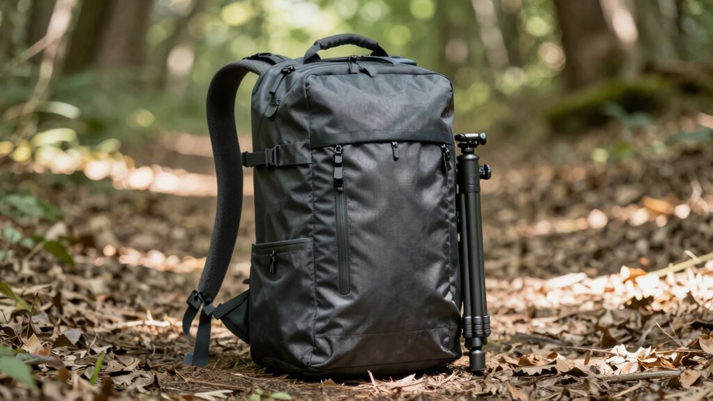 portable secure weather resistant backpack