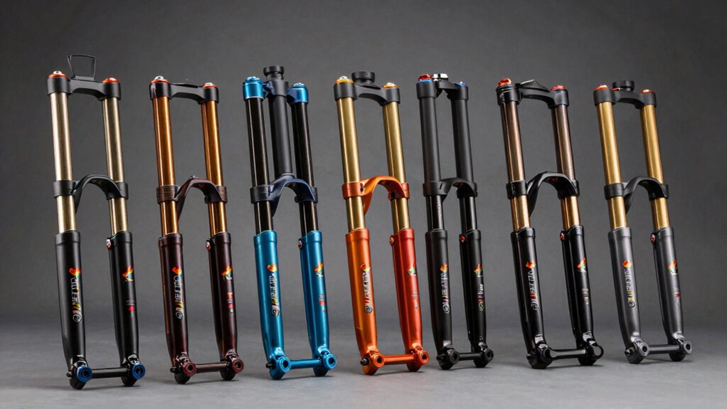 top air suspension forks