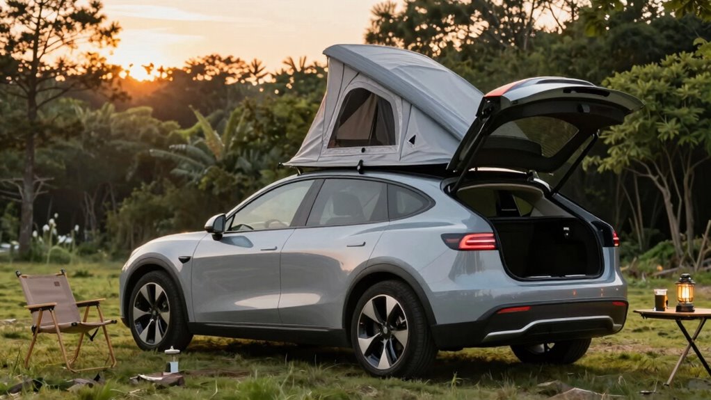 top car camping tent attachments