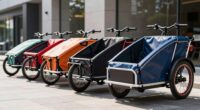 top cargo bike trailers