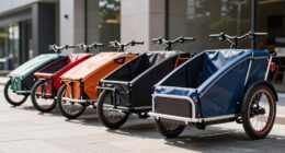 top cargo bike trailers