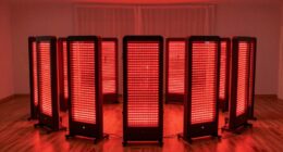 top full body red light panels