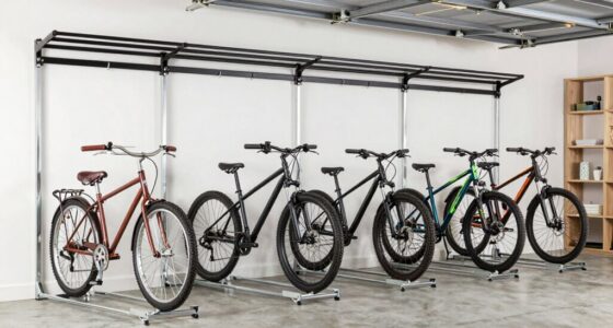 top garage bike racks