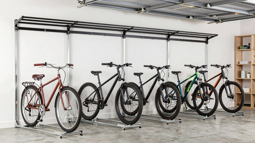 top garage bike racks