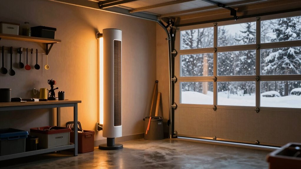 top garage heating options