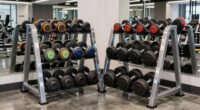 top heavy duty dumbbell racks