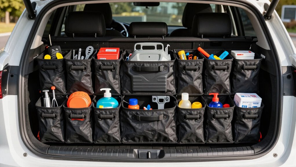 top heavy duty trunk organizers