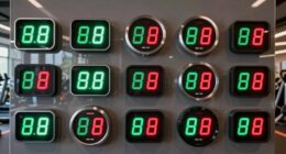 top large display gym timers