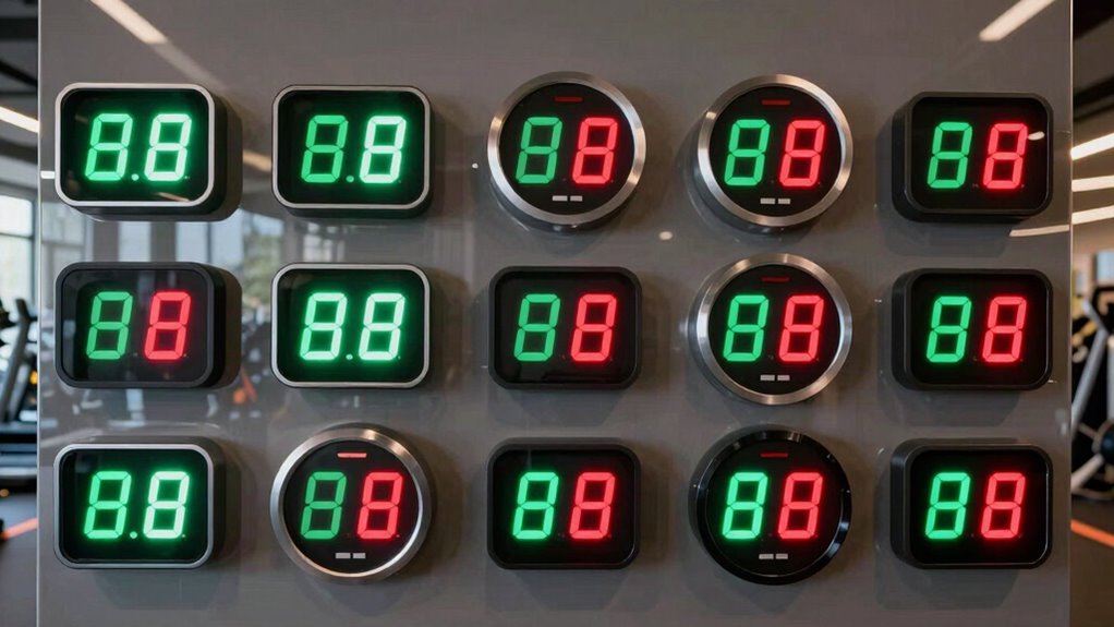 top large display gym timers