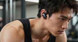 top open ear workout headphones
