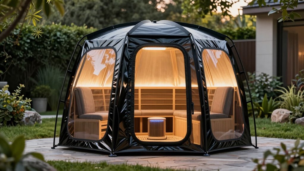 top portable sauna tents